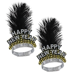Silver and Gold Cheers To The New Year Tiara